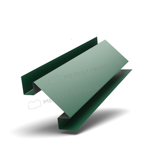 Планка угла внутреннего сложного 75х3000 (ПЭ-01-6005-0.5) ― купить недорого в Компании Металл Профиль.
